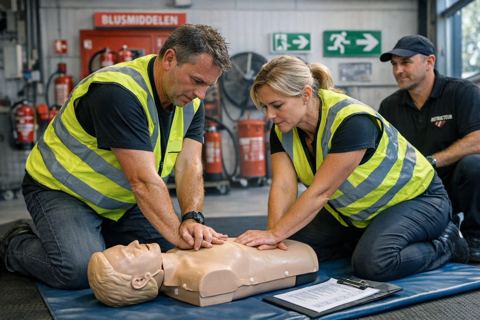 BHV praktijktraining op locatie