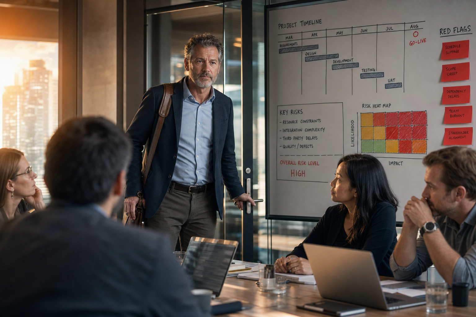 Wanneer is het verstandiger om een interim projectmanager in te schakelen in plaats van een vaste projectmanager, en welke signalen wijzen daarop?